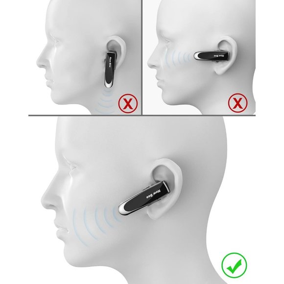 V5.0 Wireless Headset with Microphone 24 Hrs Driving 60 Days Standby Time - Picture 7 of 8